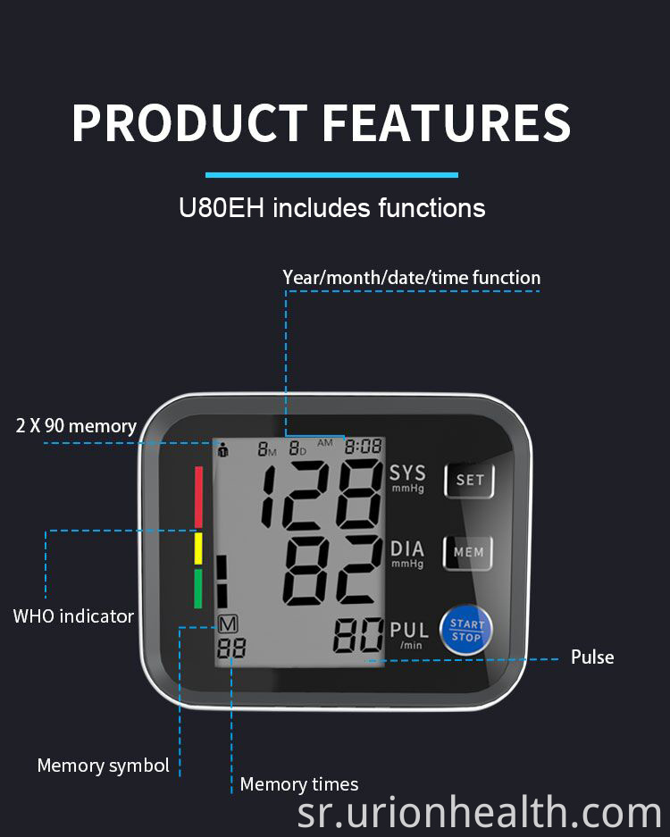 digital blood pressure monitor